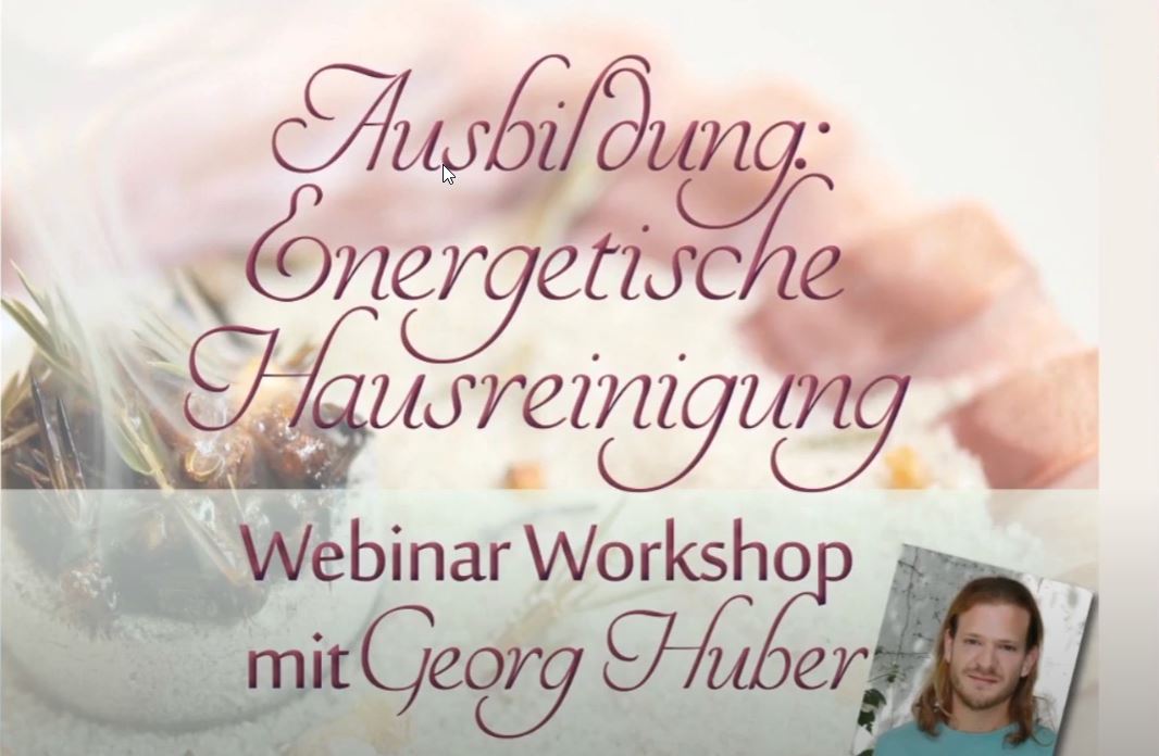 Energetische Hausreinigung - Kostenloses Video von Georg