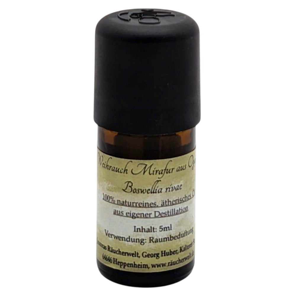 Mirafur Weihrauch Öl - aus eigener Destillation - 5ml