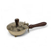 Räucherpfanne aus Messing mit Griff und Deckel