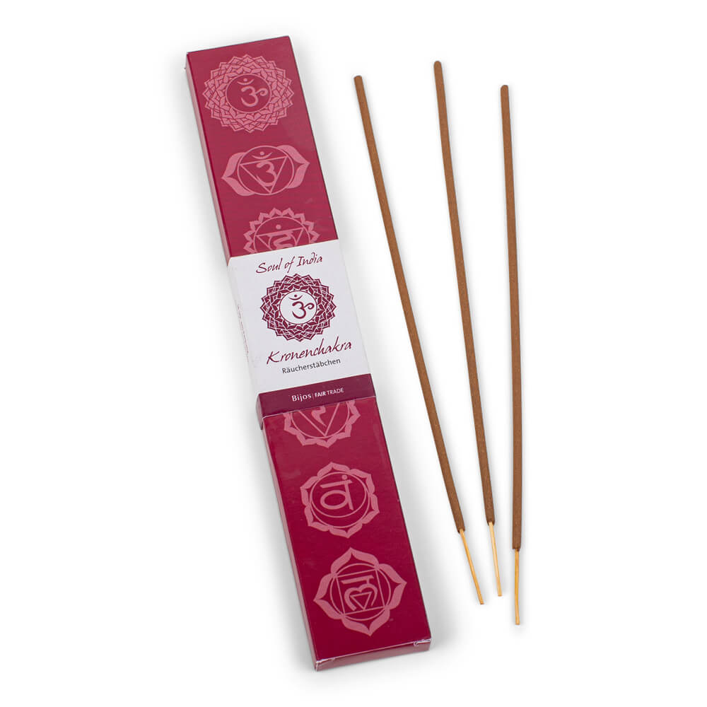 Kronenchakra Räucherstäbchen - Soul of India