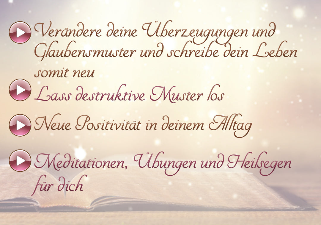 Verändere deinen Glauben und somit dein Leben -  Videokurs (Download)