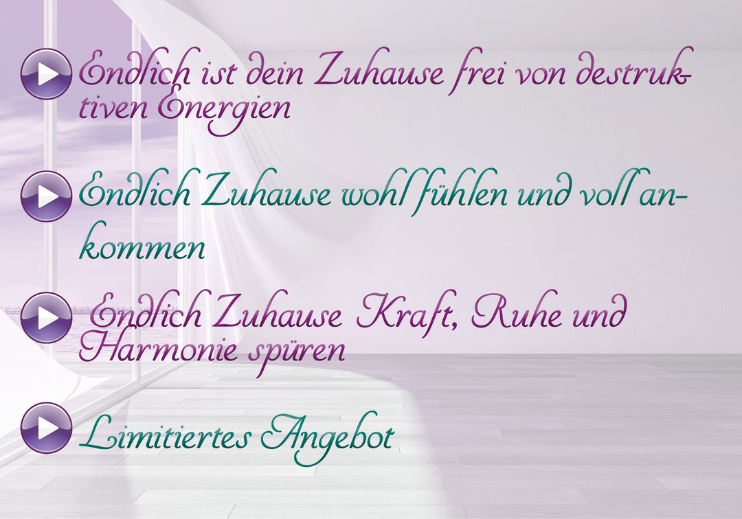 Energetische Hausreinigung - Der exklusive Videokurs für dein Wohlfühlzuhause (Download)