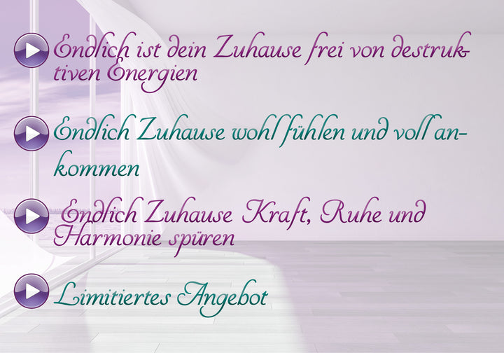 Energetische Hausreinigung - Der exklusive Videokurs für dein Wohlfühlzuhause (Download)