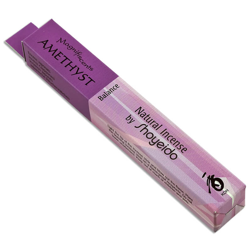 shoyeido räucherstäbchen amethyst