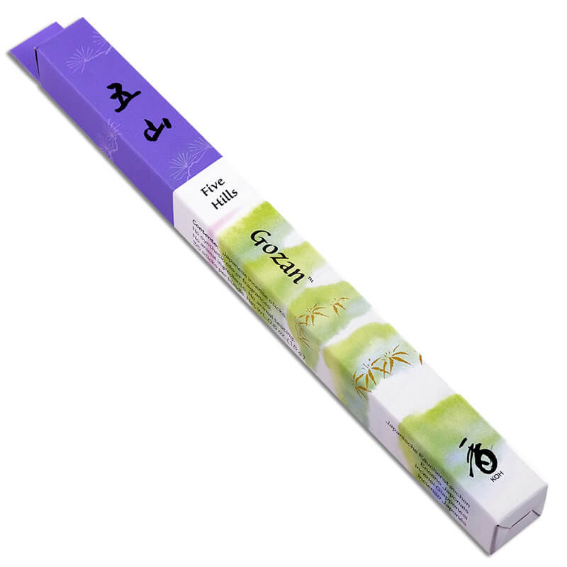 Gozan (Fünf Hügel) Räucherstäbchen - Shoyeido Natur &amp; Tradition